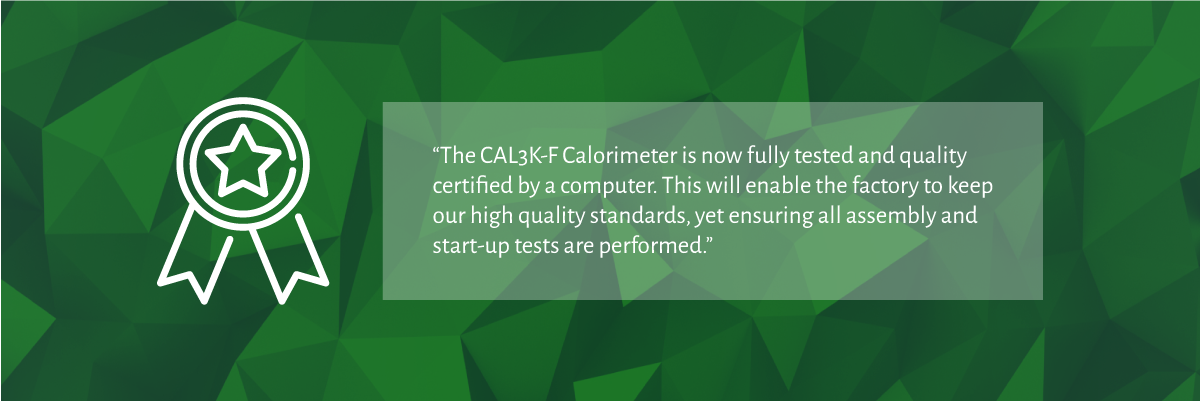 CAL3K-F Oxygen Bomb Calorimeter System - Computer Aided Quality | DDS Calorimeters