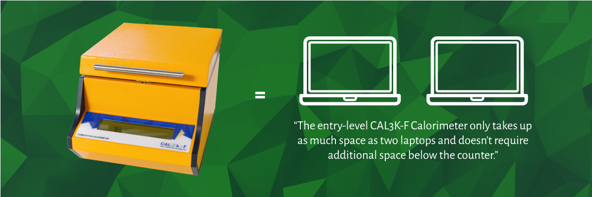 CAL3K-F Oxygen Bomb Calorimeter System - Compact Size and Weight | DDS Calorimeters