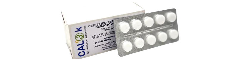 Certified Benzoic Acid Tablets 3K-4-126 for CAL3K Calorimeter Systems