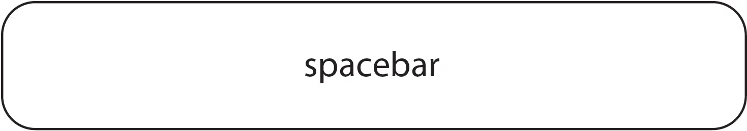 Spacebar Key